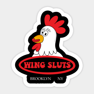 Wing Sluts Brooklyn 99 Sticker